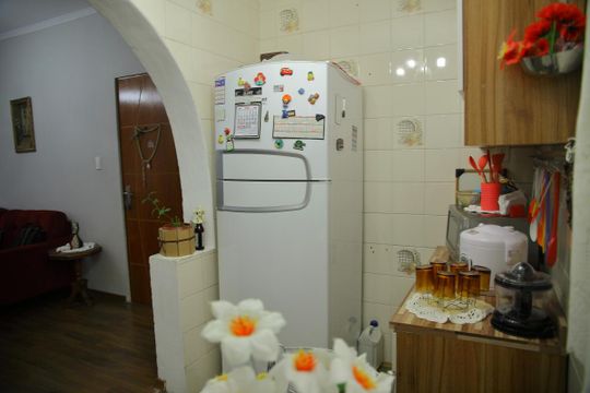Cozinha  de apartamento à venda com 1 quarto, 50m² em Centro, São Bernardo do Campo
