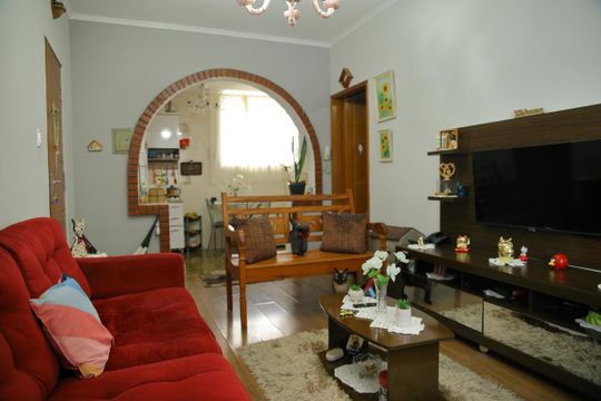 Sala de apartamento à venda com 1 quarto, 50m² em Centro, São Bernardo do Campo
