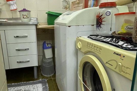 Cozinha/Serviço  de apartamento à venda com 1 quarto, 50m² em Centro, São Bernardo do Campo