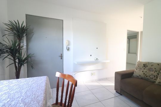 Sala de apartamento para alugar com 1 quarto, 40m² em Canudos, Novo Hamburgo