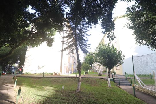 Fachada do bloco de apartamento para alugar com 1 quarto, 40m² em Canudos, Novo Hamburgo