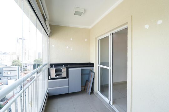 Varanda gourmet de apartamento à venda com 3 quartos, 78m² em Vila Dom Pedro Ii, São Paulo