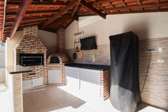 Churrasqueira de apartamento à venda com 3 quartos, 78m² em Vila Dom Pedro Ii, São Paulo