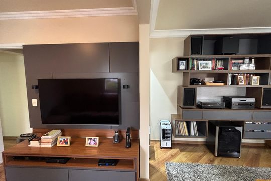 Sala - Sala de Jantar de apartamento à venda com 2 quartos, 104m² em Jardim Bela Vista, Santo André
