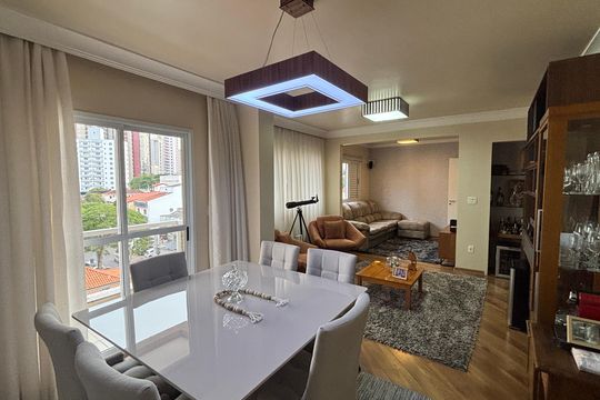 Sala - Sala de Jantar de apartamento à venda com 2 quartos, 104m² em Jardim Bela Vista, Santo André