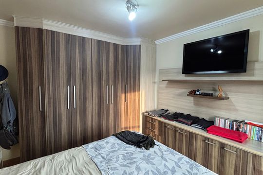 Suite de apartamento à venda com 2 quartos, 104m² em Jardim Bela Vista, Santo André