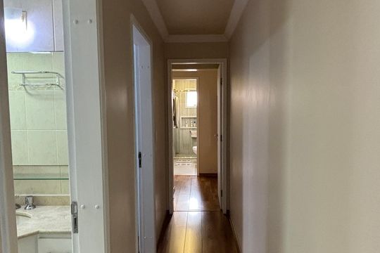 Corredor de apartamento à venda com 2 quartos, 104m² em Jardim Bela Vista, Santo André
