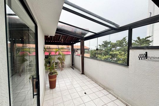 Varanda de apartamento à venda com 3 quartos, 125m² em Vila Silvia, São Paulo