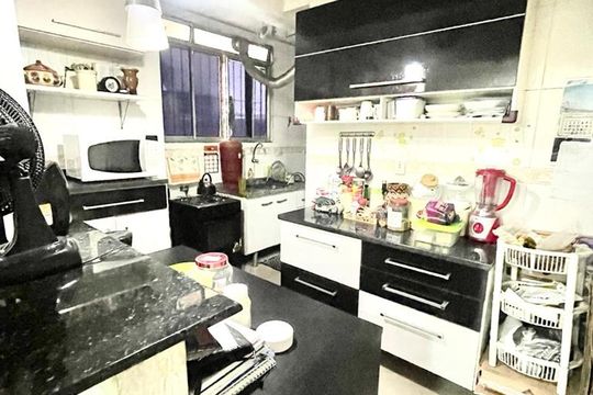 Cozinha de apartamento à venda com 2 quartos, 78m² em Consolação, São Paulo