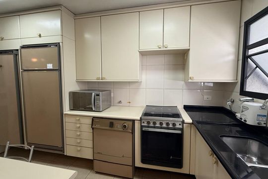 Cozinha de apartamento à venda com 4 quartos, 146m² em Vila Olímpia, São Paulo