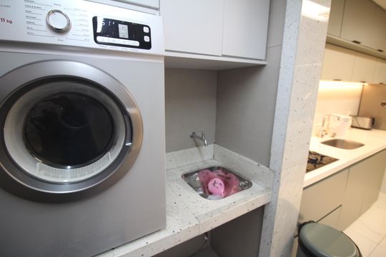 Área de Serviço de apartamento à venda com 2 quartos, 130m² em Santa Helena, Belo Horizonte