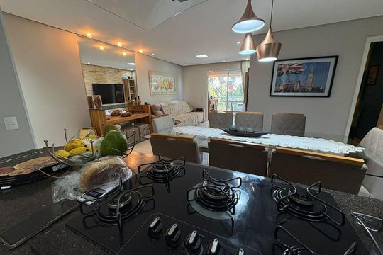 Cozinha de apartamento à venda com 3 quartos, 92m² em Centro, Diadema