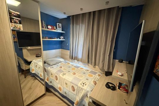 Quarto de apartamento à venda com 3 quartos, 92m² em Centro, Diadema