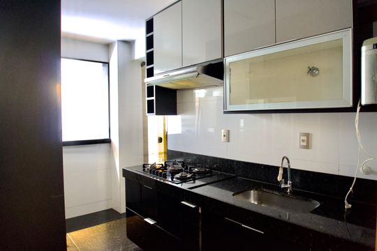 Cozinha de apartamento para alugar com 2 quartos, 108m² em Barreiro, Belo Horizonte