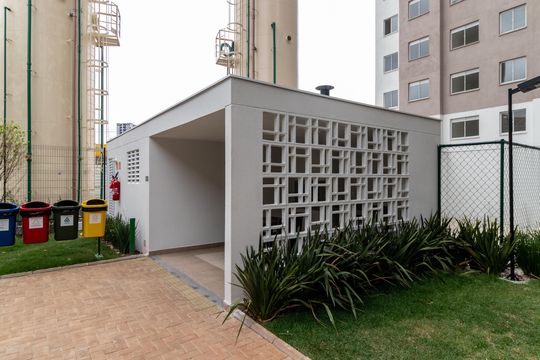 Área comum de apartamento para alugar com 2 quartos, 34m² em Parque Industrial Tomas Edson, São Paulo
