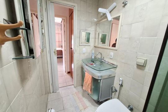 Banheiro de apartamento à venda com 1 quarto, 54m² em Engenho Novo, Rio de Janeiro