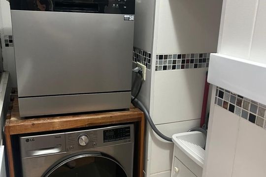 Cozinha de apartamento à venda com 3 quartos, 76m² em Jardim do Vovô, Campinas