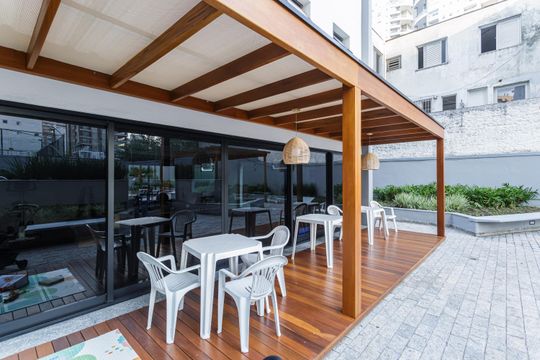 Área comum de apartamento à venda com 3 quartos, 345m² em Vila Nova Conceição, São Paulo