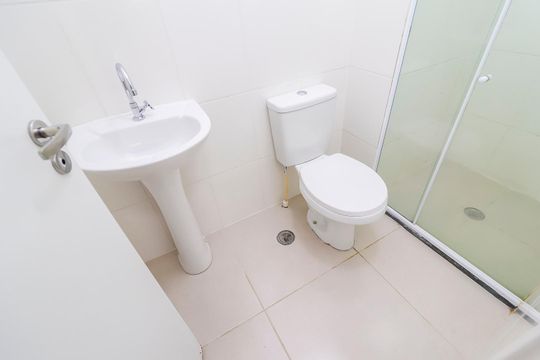 Banheiro de apartamento à venda com 2 quartos, 40m² em Artur Alvim, São Paulo