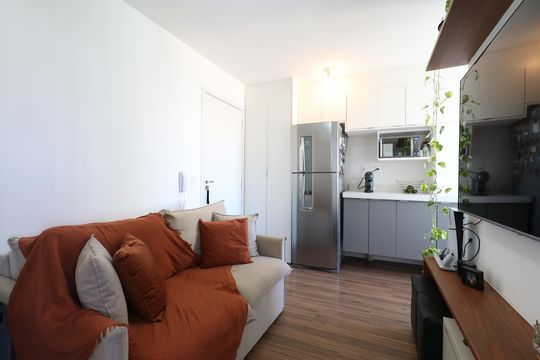 Sala de apartamento à venda com 2 quartos, 36m² em Água Branca, São Paulo