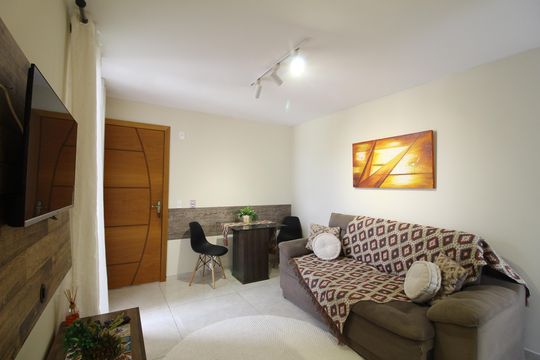 Sala de apartamento à venda com 2 quartos, 50m² em Jacarepaguá, Rio de Janeiro