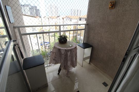 Sala - Varanda de apartamento à venda com 2 quartos, 50m² em Jacarepaguá, Rio de Janeiro