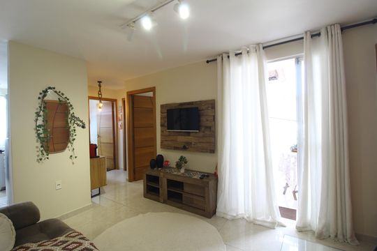 Sala de apartamento à venda com 2 quartos, 50m² em Jacarepaguá, Rio de Janeiro