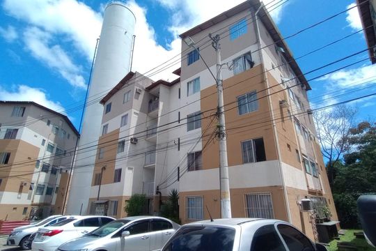 Fachada de apartamento à venda com 2 quartos, 50m² em Jacarepaguá, Rio de Janeiro