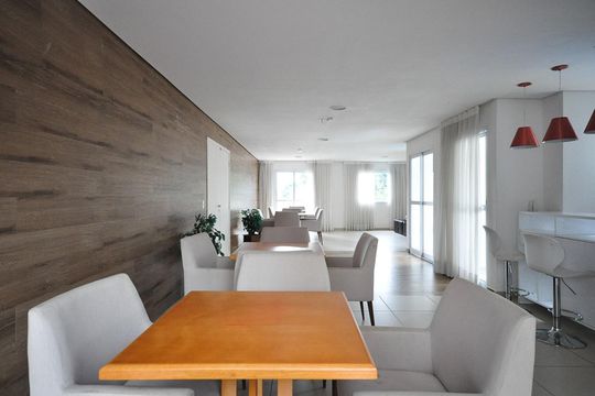 Salão de Festa de apartamento à venda com 2 quartos, 54m² em Vila Andrade, São Paulo