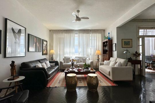 Sala de apartamento à venda com 3 quartos, 164m² em Copacabana, Rio de Janeiro