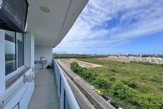Varanda de apartamento à venda com 4 quartos, 250m² em Recreio dos Bandeirantes, Rio de Janeiro