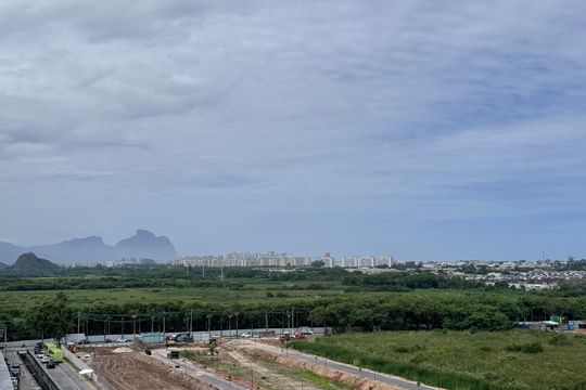 Varanda - Vista de apartamento à venda com 4 quartos, 250m² em Recreio dos Bandeirantes, Rio de Janeiro