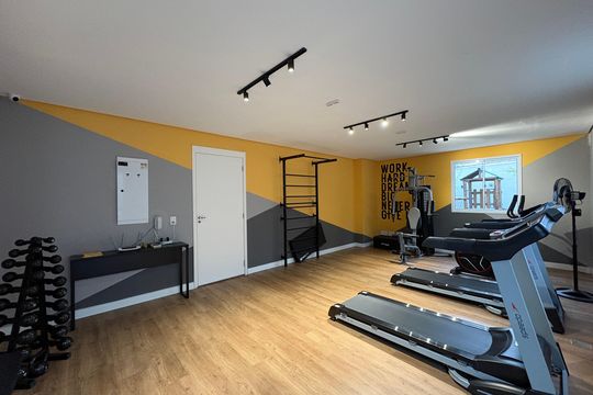 Área comum de kitnet/studio à venda com 1 quarto, 30m² em Vila Pereira Barreto, São Paulo