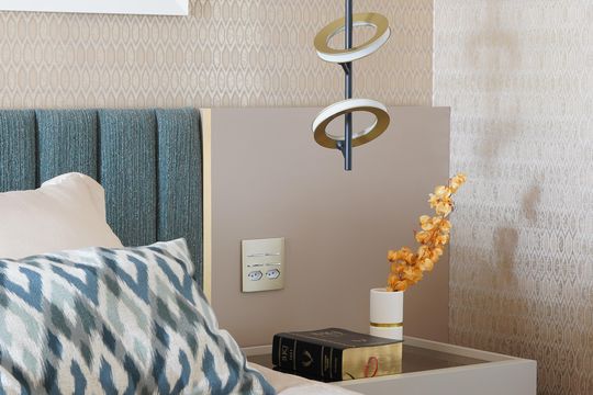 Quarto de apartamento à venda com 3 quartos, 164m² em Vila Assunção, Santo André