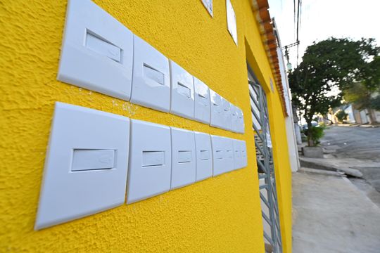 Entrada de kitnet/studio para alugar com 1 quarto, 16m² em Vila do Encontro, São Paulo
