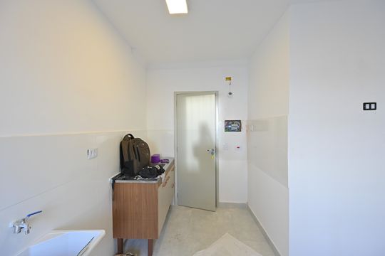 Cozinha/Lavanderia de kitnet/studio para alugar com 1 quarto, 16m² em Vila do Encontro, São Paulo