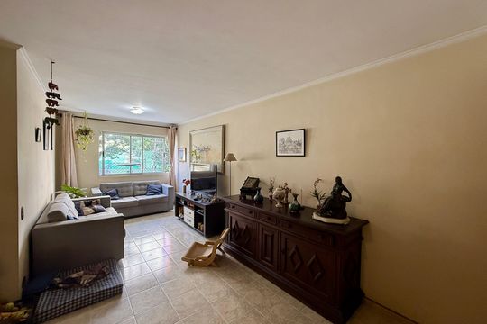 Sala  de apartamento à venda com 3 quartos, 100m² em Vila Cordeiro, São Paulo