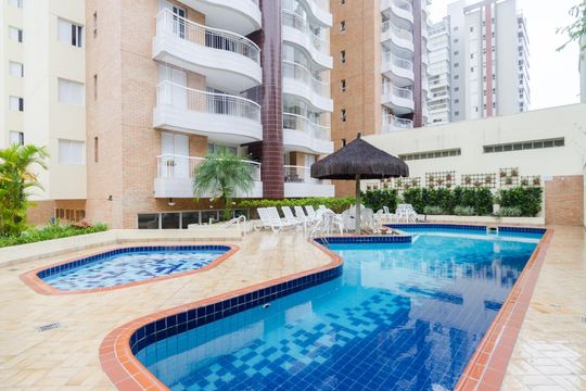 Área comum - Piscina de apartamento à venda com 3 quartos, 107m² em Centro, São Bernardo do Campo