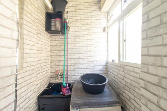 Área de Serviço de apartamento à venda com 2 quartos, 57m² em Campo Comprido, Curitiba
