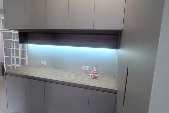 Cozinha de apartamento à venda com 3 quartos, 96m² em Vila Lea, Santo André