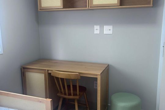 Quarto de apartamento à venda com 3 quartos, 96m² em Vila Lea, Santo André