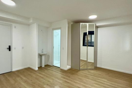 Studio de kitnet/studio para alugar com 1 quarto, 27m² em Pinheiros, São Paulo