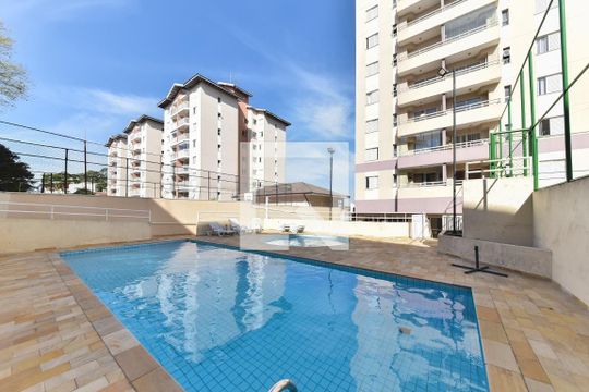 Área comum - Piscina de apartamento à venda com 2 quartos, 54m² em Conjunto Residencial Pombeva, São Bernardo do Campo