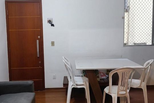 Sala de apartamento à venda com 3 quartos, 65m² em Jardim America, Belo Horizonte