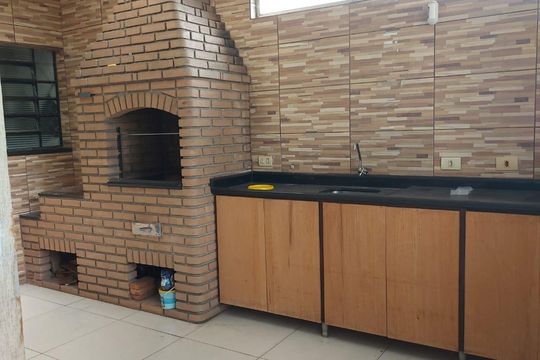 Área externa de casa à venda com 3 quartos, 185m² em Vila Mussolini, São Bernardo do Campo