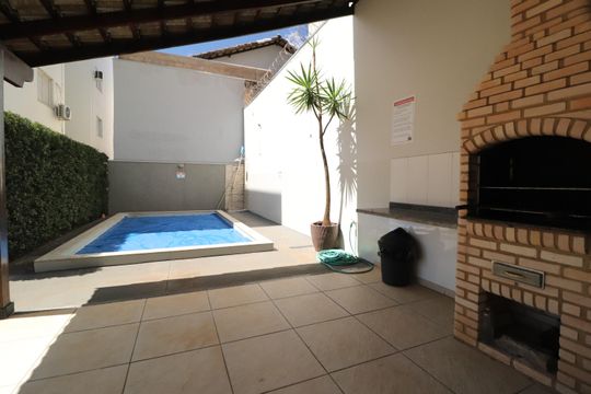 Área comum - Piscina de apartamento para alugar com 3 quartos, 75m² em Alto Umuarama, Uberlândia