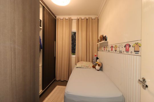 Quarto 1 de apartamento à venda com 2 quartos, 50m² em Parque Erasmo Assunção, Santo André