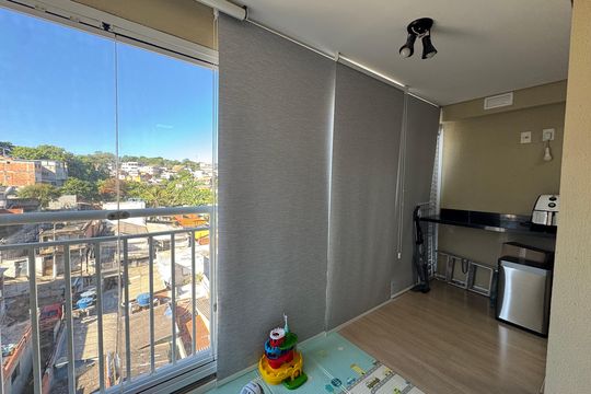 Varanda de apartamento à venda com 2 quartos, 50m² em Jardim Roberto, Osasco