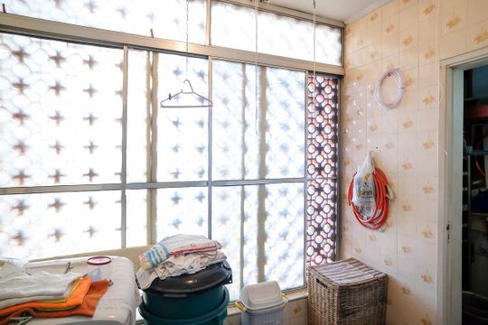 Área de serviço de apartamento à venda com 3 quartos, 93m² em Barcelona, São Caetano do Sul