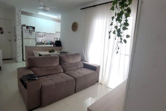 Sala de apartamento à venda com 2 quartos, 63m² em Utinga, Santo André